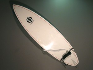 Surfboard hydrodynamics shapers display & artwork, hobby the Surfboard wall display.