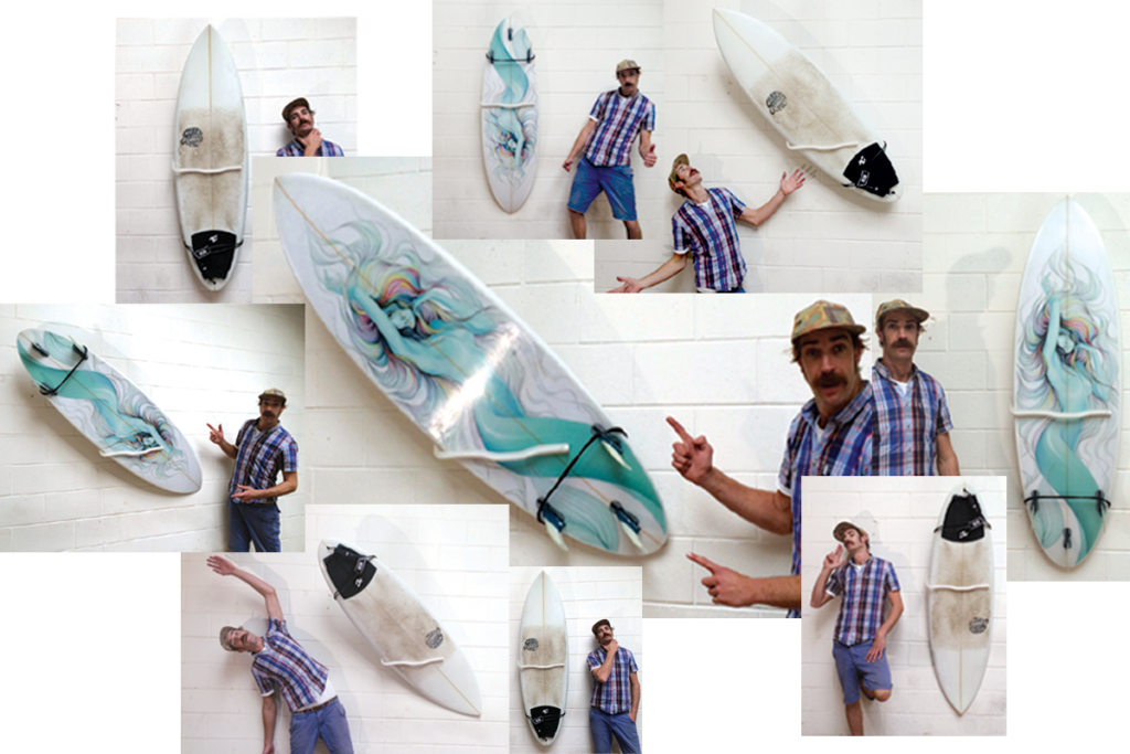 Surfboard mount, surf expo, surf competitions 2017, Pipelines 2017, Surfboard graphic design,